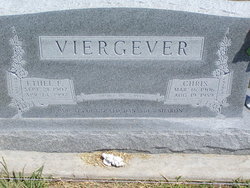 Christopher John Viergever 1906-1989 & Ethel F. Gooden 1907-1997
